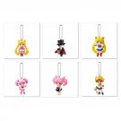 {6 KEYCHAIN LOT} SAILOR MOON swing keychains