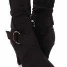 black boots