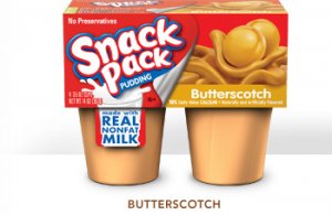 Snack Pack- Butterscotch 4pk