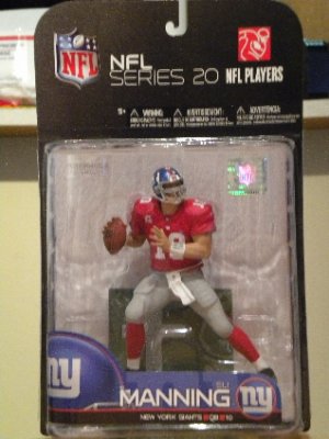McFarlane NFL Series 20 Eli Manning Chase Variant