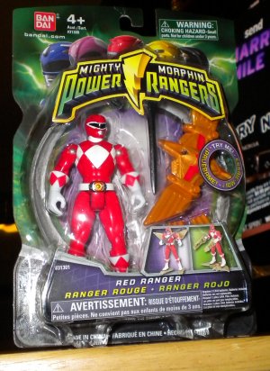Mighty Morphin Power Rangers Red Ranger Dino Flyer Rare Action Figure NEW VHTF