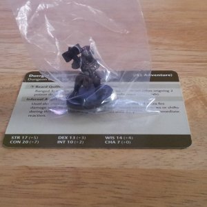 D&D Legendary Evils Common Miniature Duergar Guard with Card 13/40