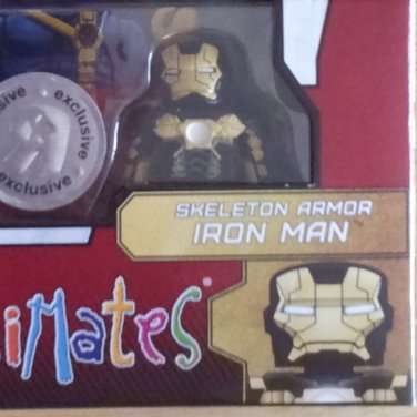Marvel Minimates Skeleton Armor Iron Man TRU Exclusive New