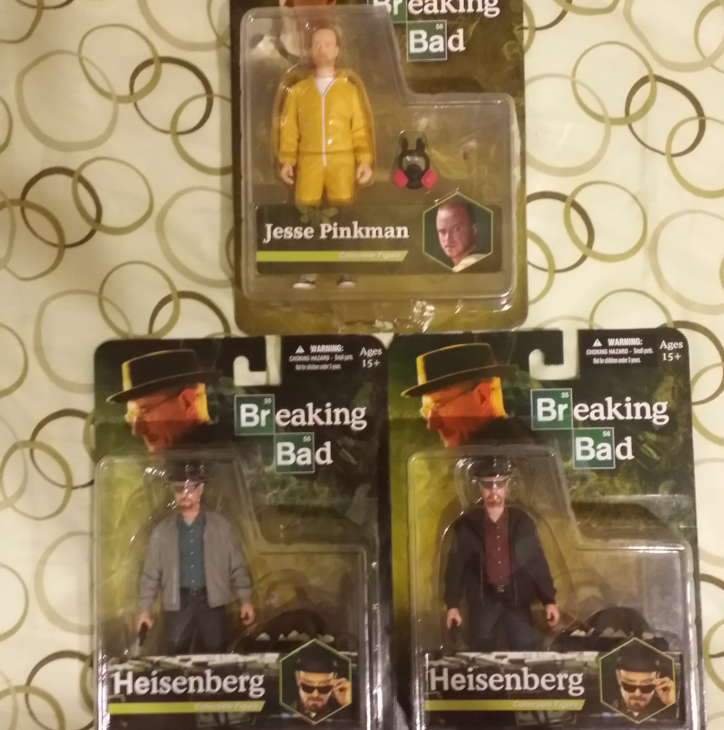 Breaking Bad Collectible Figure Set of 2 Heisenberg Variants and Jesse ...