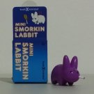 Kidrobot Kozik Mini Smorkin Labbit 1.5" Glossy Purple Dunny Fried Chicken 2/25