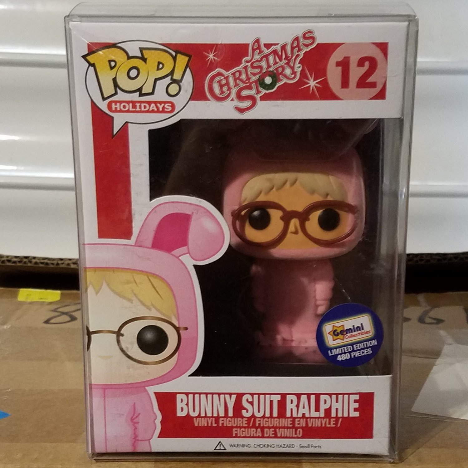 Funko Pop Holidays Flocked Bunny Suit Ralphie A Christmas Story 1599