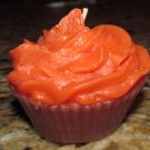 Zesty Orange Cupcake Candle