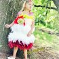 Feather Fiesta Dress splashy and playful. Any size available Your color choices