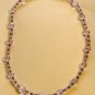Pink/Purple Crystal Necklace