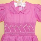 Pink Linen Dress
