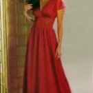 Plus Size 5X Stretch Lace Waistband Long Gown