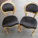 Gold Leaf Side Chairs