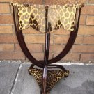 Leopard Accent Table
