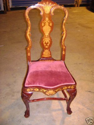Marquetry Dining Chairs
