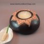 TERRACOTTA CANDLE BALL BLACK 3