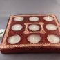 TERRACOTA CANDLE SQUARE BROWN