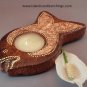 TERRACOTTA CANDLE FISH SHAPE