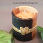 TERRACOTTA CANDLE FLOWER 3
