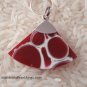 SHELL RED PENDANT