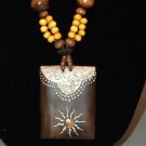 HANDPAINTED WOOD NECKLACE