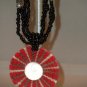 TIGER RED SHELL NECKLACE
