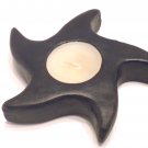 TERRACOTTA CANDLE STAR FISH BLACK
