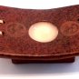 TERRACOTTA CANDLE RECTANGULAR BASE