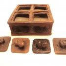 TERRACOTTA CANDLE QUAD BLACK