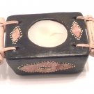 TERRACOTTA CANDLE RECTANGULAR BLACK
