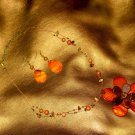 Indian Summer: Necklace Earrings Set