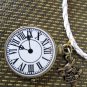 Alice in Wonderland: Luxe Charm Necklace in Rabbit White