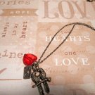 2 Love Birds Charm Necklace
