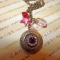Victorian-inspired Locket Charm Necklace