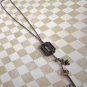 Alice in Wonderland: Down the Rabbit Hole Rectangular Keyhole Necklace