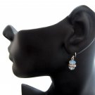 Moonstone Crystal Drop Earrings