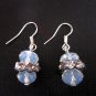 Moonstone Crystal Drop Earrings