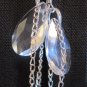 Crystal Chandelier Chain Tear Drop Earrings