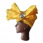 That's a Wrap: African Woman in Yellow Wrap Hat Brooch Pin ★CLEARANCE★