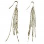 Silver Lining: Seamless Multi-chain Vintage-inspired Necklace Earrings Set