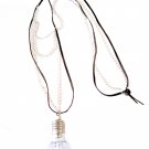 What’s the Bright Idea? Light Bulb Pendant Necklace