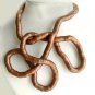 Bendable Bronze Snake Necklace Bracelet