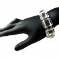 Ice, Ice, Baby! Clear Translucent Square Glass Bead Bracelet