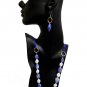 Cloud 9: Marbled Necklace Earrings Set