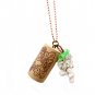 Put a Cork in It! Wine Country Pendant in Chardonnay White