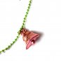 Teacher Approved: Vintage Red Enamel Apple Core Pendant Necklace