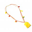 A Slice of Americana: Vintage Grilled Cheese Pendant Necklace