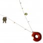 The Donut Shop: Vintage Police Officer on a Break Pendant Necklace