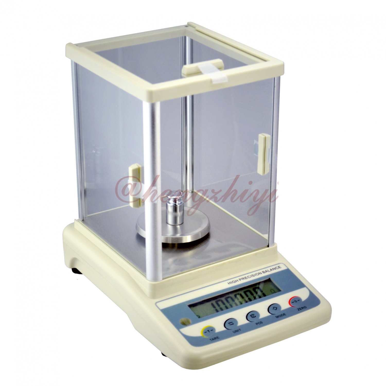 1000carat x 0.005carat Precision Diamond Gem Scale Balance w Shield + Germany Sensor + Weights