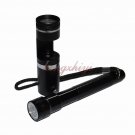 Portable Dark Field 10X Loupe Magnifier w Flashlight Torch Gemstone Testing Tool, Free Shipping