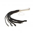 Floggers & Paddles › Leather Whip w/metal handle EP013